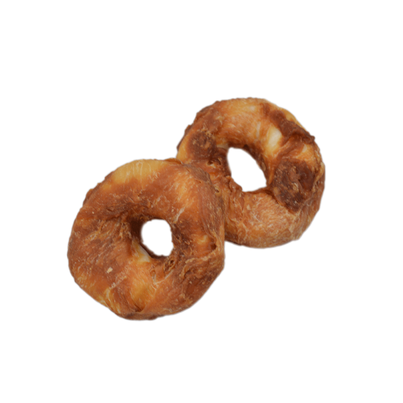 dougnut snack with meat cover