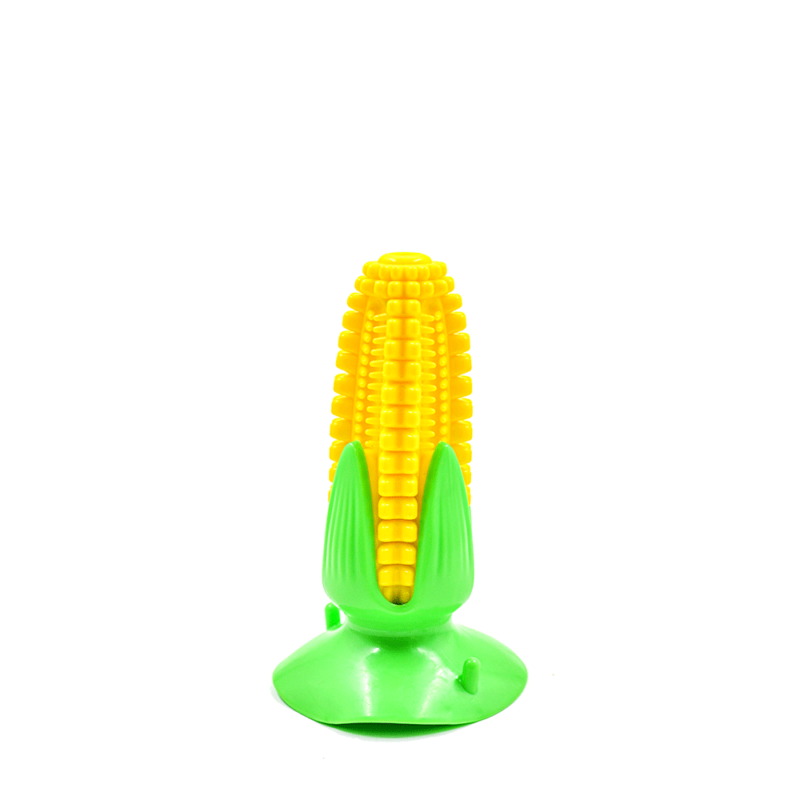 Sucker Corn Sounding Dog Toothbrush