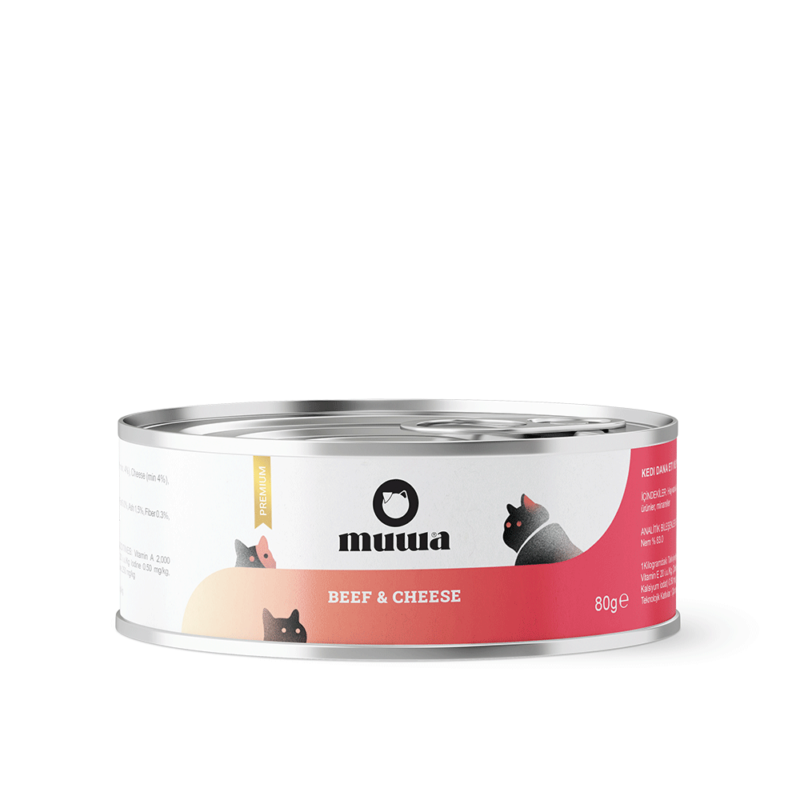 CAT BEEF and CHEESE PATE 80 gr