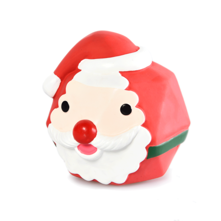 Santa Claus Latex Toy With Squeaker